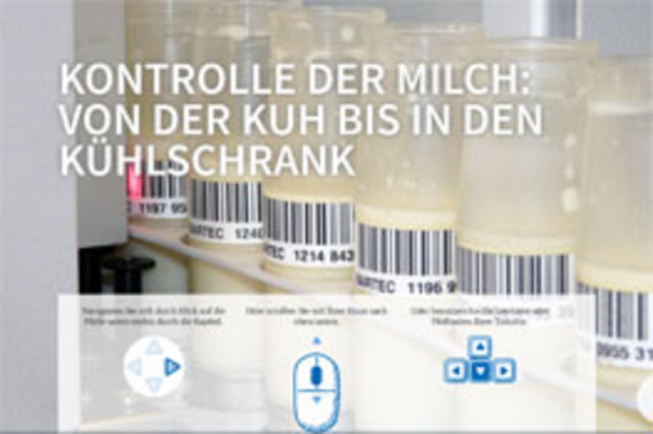 Storytelling - Vorschaubild Milchgeschichte Milchkontrolle auf dem Milchviehbetrieb Storytelling - Vorschaubild Milchgeschichte Milchkontrolle auf dem Milchviehbetrieb