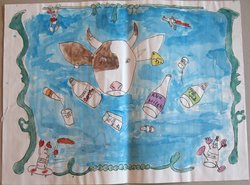 JakobB_11J Spielbrett für das Kuhspiel